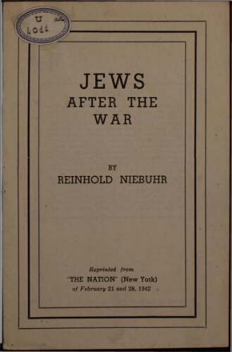 Jews after the war